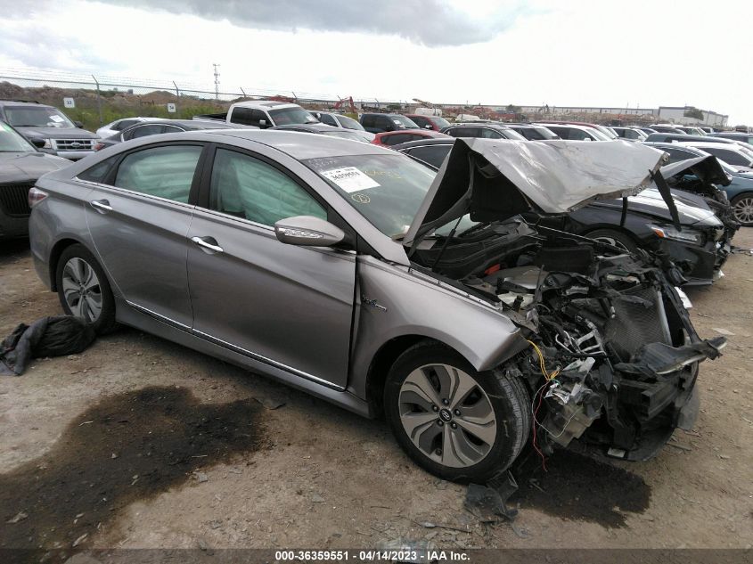 2013 HYUNDAI SONATA HYBRID LIMITED - KMHEC4A49DA075359