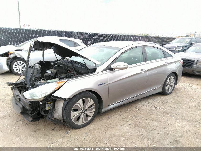 2013 HYUNDAI SONATA HYBRID LIMITED - KMHEC4A49DA075359