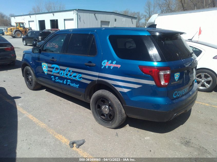 2017 FORD POLICE INTERCEPTOR - 1FM5K8AR6HGA77112