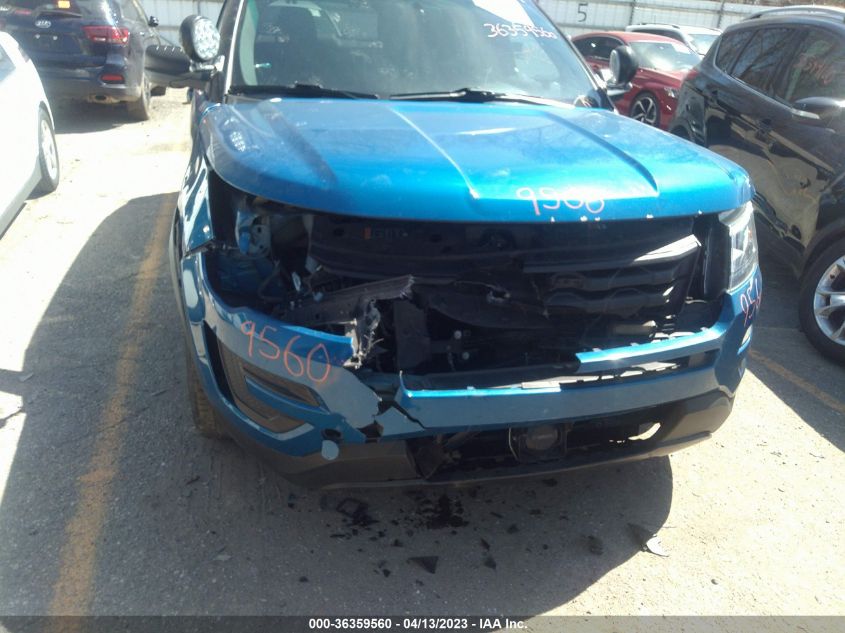 2017 FORD POLICE INTERCEPTOR - 1FM5K8AR6HGA77112