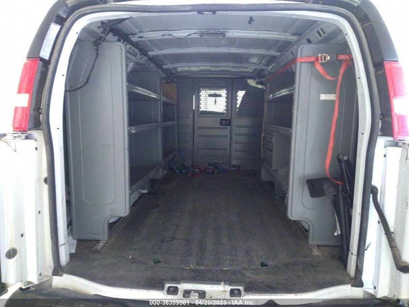 2013 CHEVROLET EXPRESS 1500 WORK VAN 1GCSHAF48D1155784
