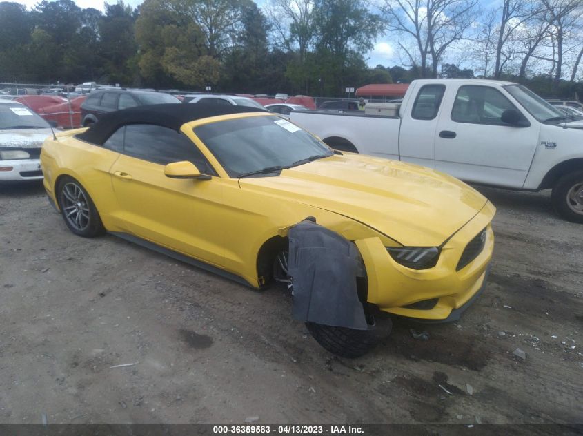 2016 FORD MUSTANG ECOBOOST PREMIUM - 1FATP8UH4G5280533