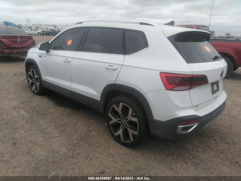 2023 VOLKSWAGEN TAOS SEL - 3VV2X7B21PM306676