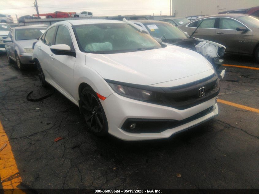 2020 HONDA CIVIC SPORT - 2HGFC2F85LH556641