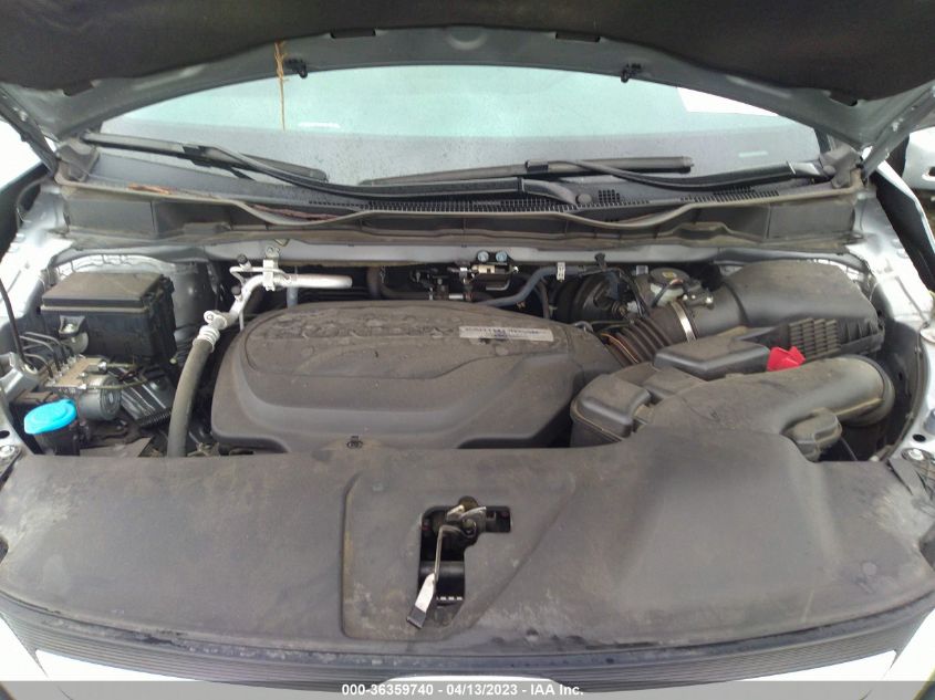 2019 HONDA ODYSSEY EX-L - 5FNRL6H77KB106078