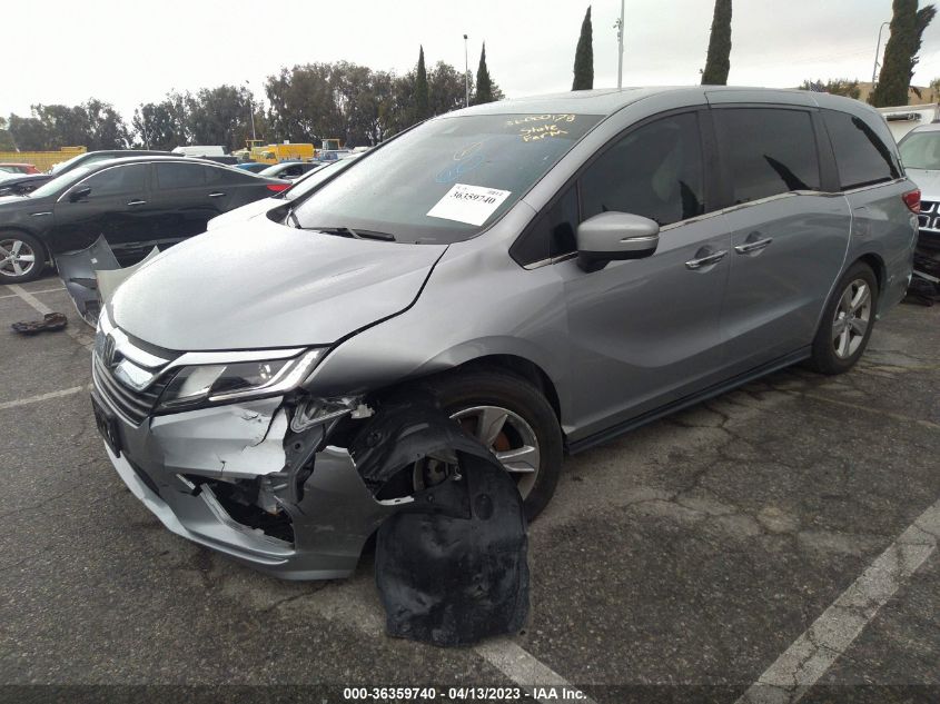 2019 HONDA ODYSSEY EX-L - 5FNRL6H77KB106078
