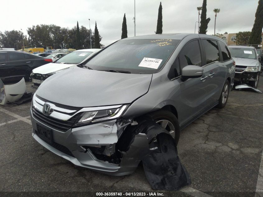 2019 HONDA ODYSSEY EX-L - 5FNRL6H77KB106078