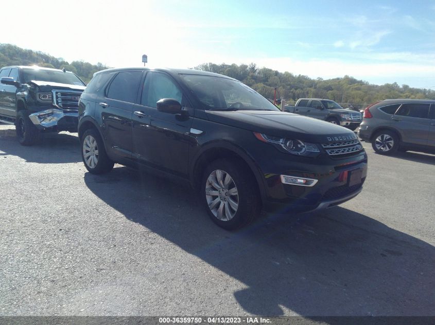 2016 LAND ROVER DISCOVERY SPORT HSE LUX - SALCT2BGXGH605142