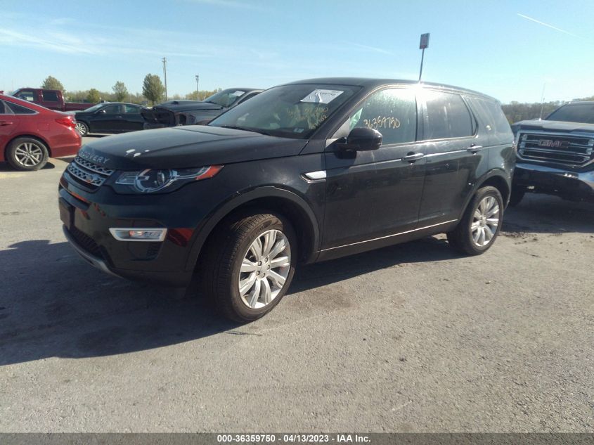 2016 LAND ROVER DISCOVERY SPORT HSE LUX - SALCT2BGXGH605142