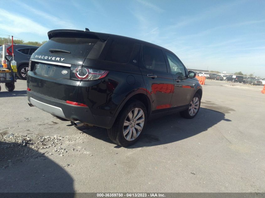 2016 LAND ROVER DISCOVERY SPORT HSE LUX - SALCT2BGXGH605142