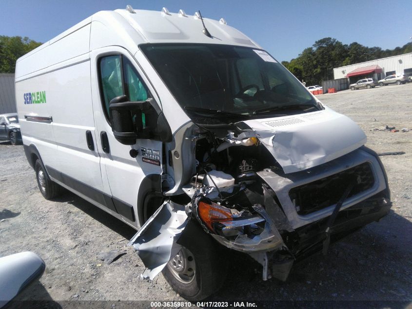 2022 RAM PROMASTER CARGO VAN - 3C6LRVDG8NE134655