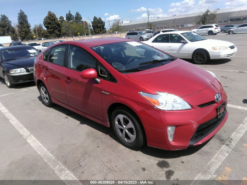 2014 TOYOTA PRIUS FOUR/FIVE/THREE/ONE/TWO - JTDKN3DU9E1764908