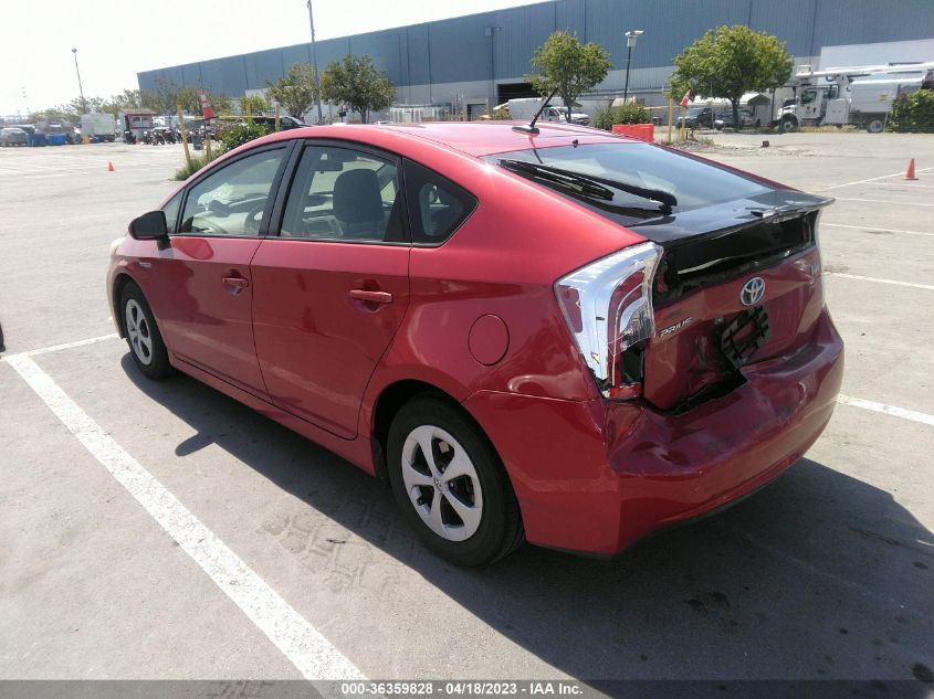 2014 TOYOTA PRIUS FOUR/FIVE/THREE/ONE/TWO - JTDKN3DU9E1764908