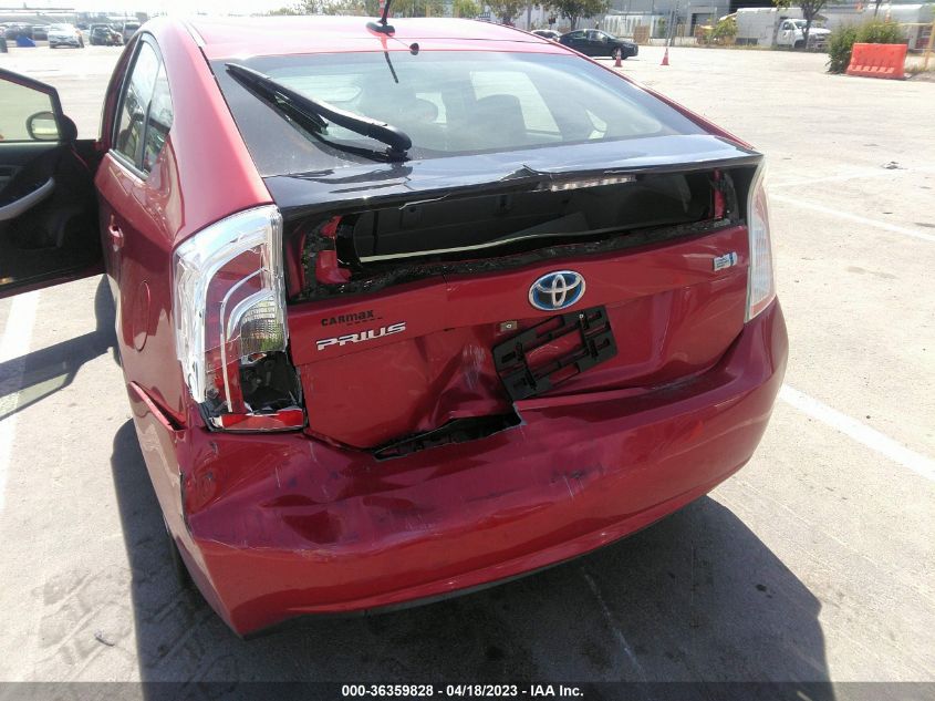 2014 TOYOTA PRIUS FOUR/FIVE/THREE/ONE/TWO - JTDKN3DU9E1764908
