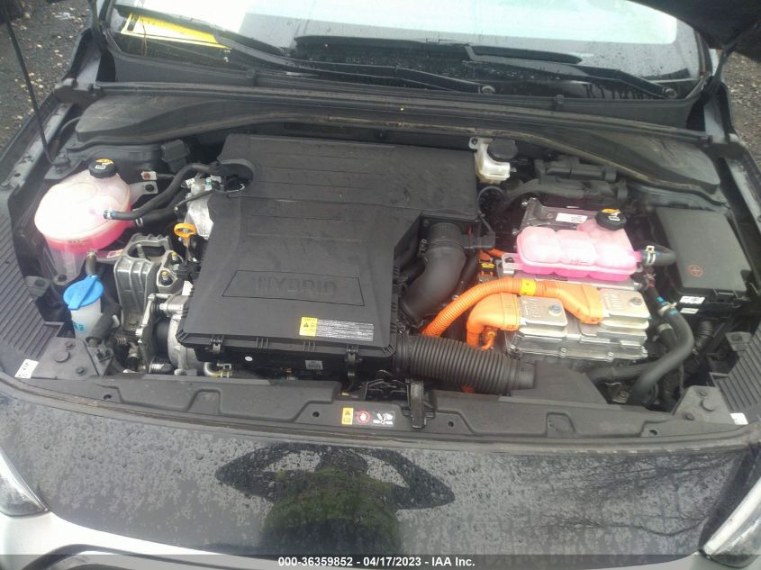 2022 HYUNDAI IONIQ HYBRID SEL - KMHC85LC9NU266671