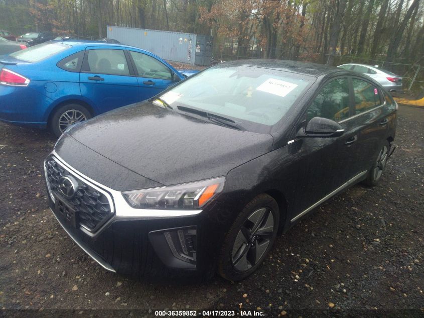 2022 HYUNDAI IONIQ HYBRID SEL - KMHC85LC9NU266671
