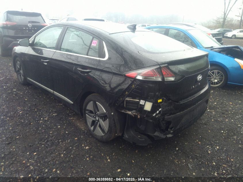 2022 HYUNDAI IONIQ HYBRID SEL - KMHC85LC9NU266671