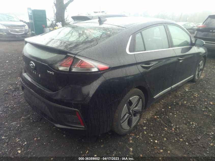 2022 HYUNDAI IONIQ HYBRID SEL - KMHC85LC9NU266671