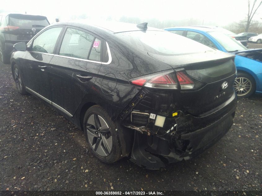 2022 HYUNDAI IONIQ HYBRID SEL - KMHC85LC9NU266671