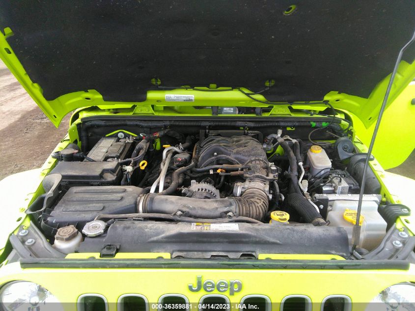 2016 JEEP WRANGLER UNLIMITED SAHARA - 1C4BJWEG8GL304443