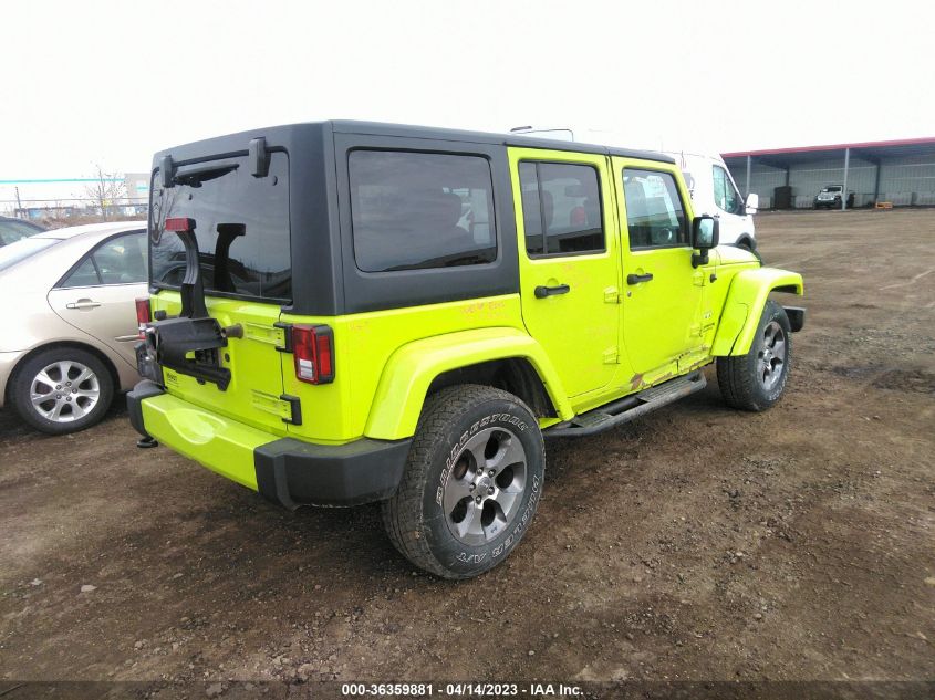 2016 JEEP WRANGLER UNLIMITED SAHARA - 1C4BJWEG8GL304443