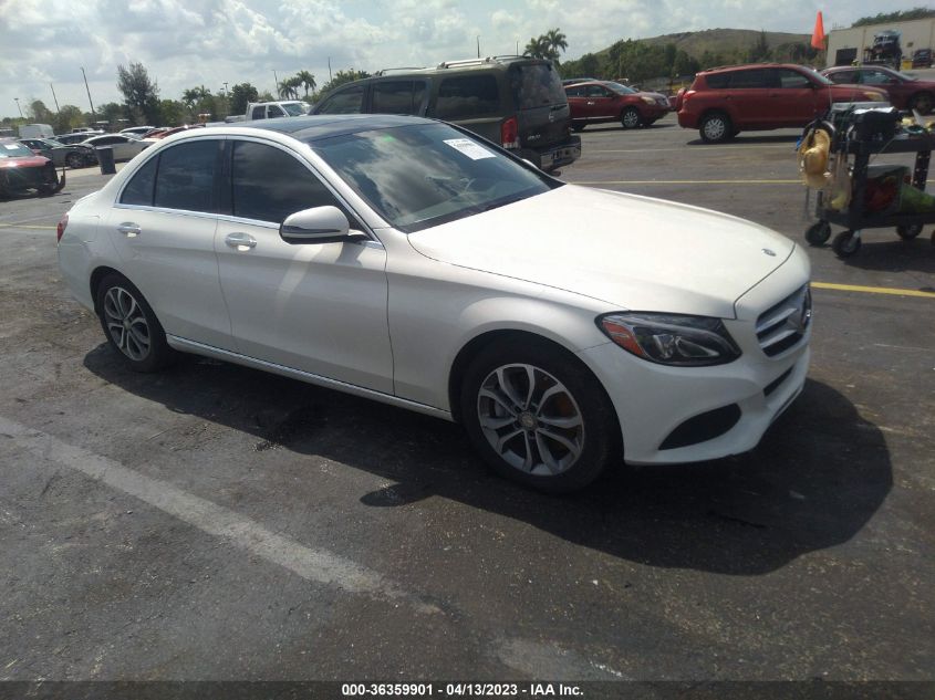 2016 MERCEDES-BENZ C-CLASS C 300 - 55SWF4KB1GU136534