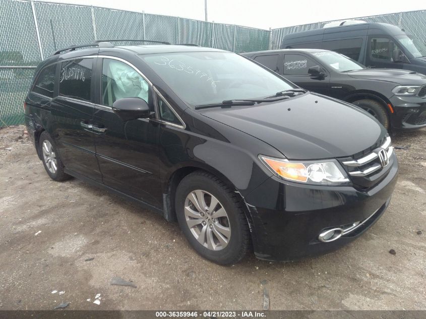 2015 HONDA ODYSSEY EX-L - 5FNRL5H63FB008561