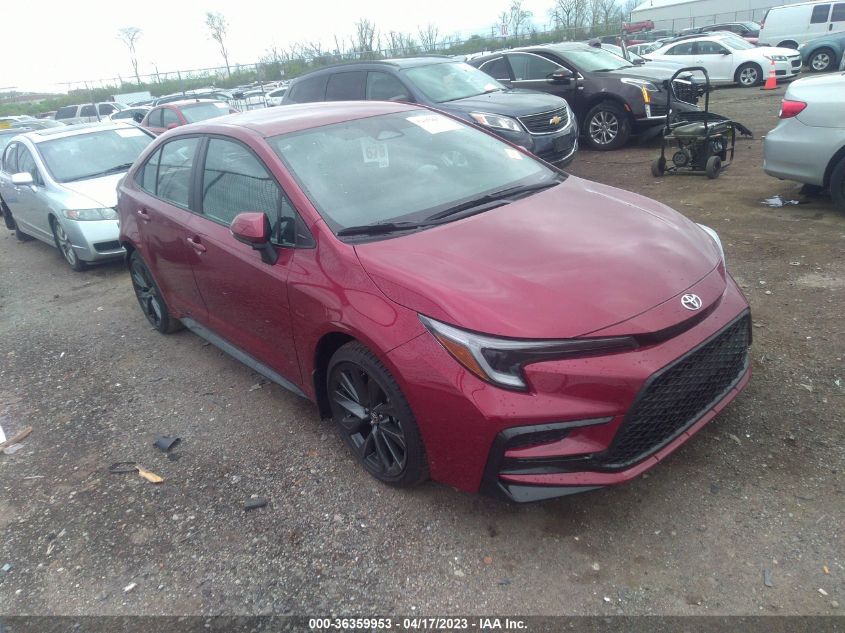 2023 TOYOTA COROLLA SE - 5YFS4MCE6PP145877