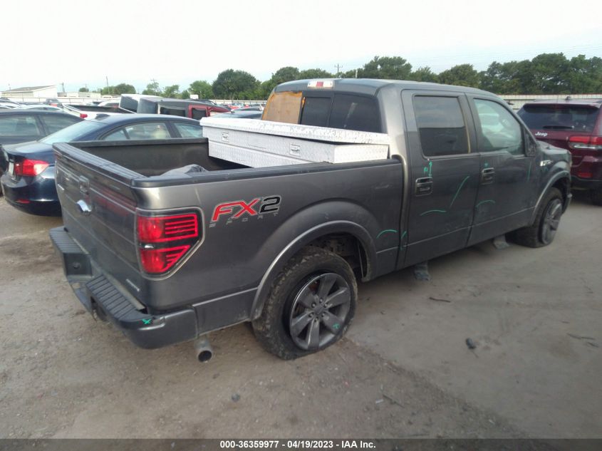 2013 FORD F-150 FX2 - 1FTFW1CF0DFA91143