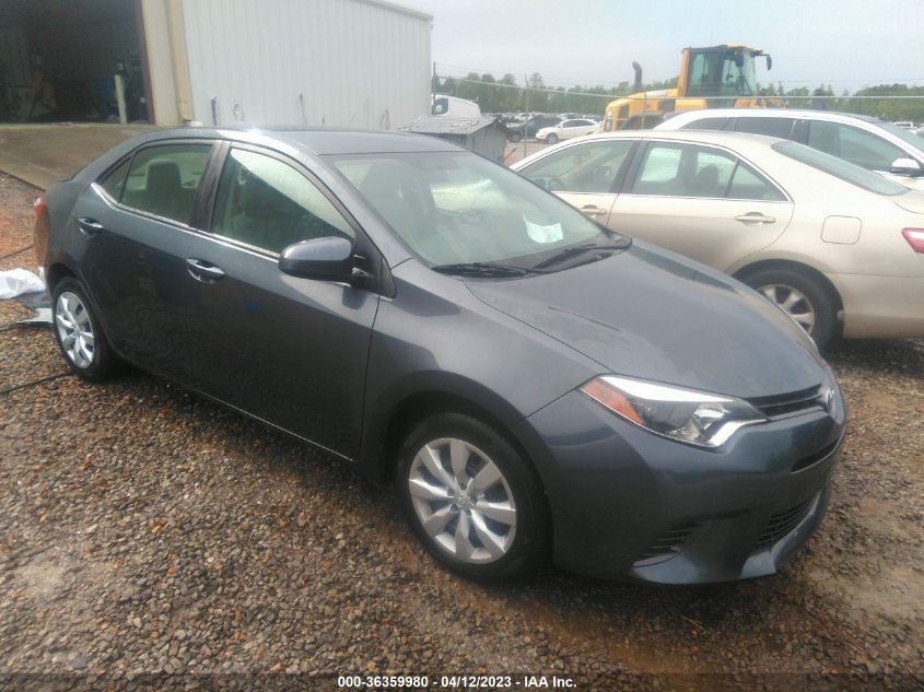 2016 TOYOTA COROLLA LE - 5YFBURHE3GP481332