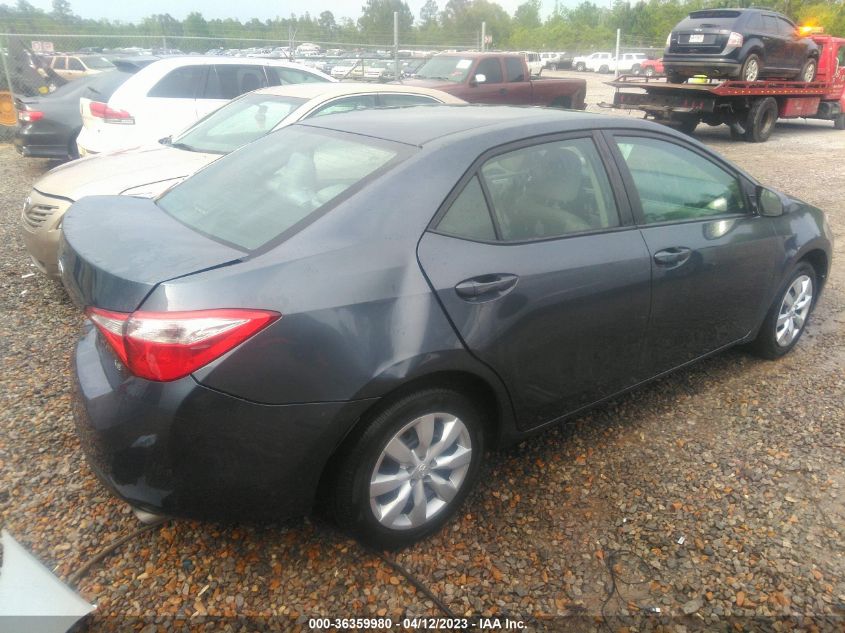 2016 TOYOTA COROLLA LE - 5YFBURHE3GP481332