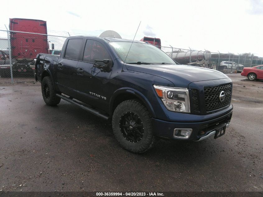 2018 NISSAN TITAN S/SV/PRO-4X/SL - 1N6AA1E58JN534599