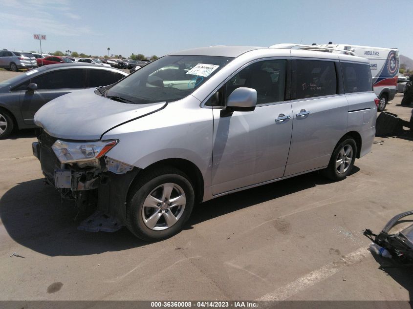 2017 NISSAN QUEST SV - JN8AE2KP8H9168783