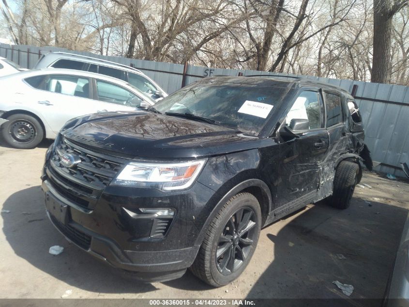 2018 FORD EXPLORER XLT - 1FM5K8D89JGC86319