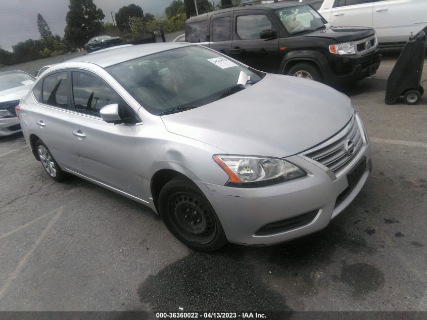 2015 NISSAN SENTRA SV - 3N1AB7AP5FY281362