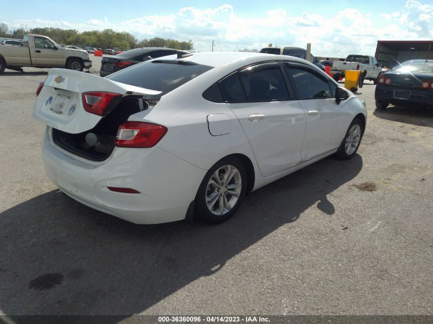 2019 CHEVROLET CRUZE LS - 1G1BC5SM4K7139869
