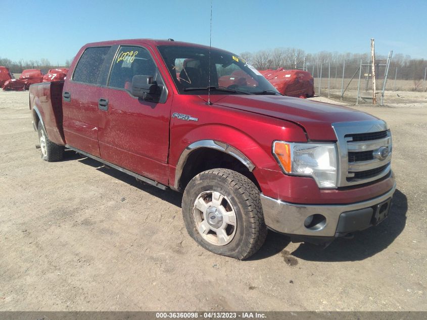 2014 FORD F-150 XL/XLT/STX/FX4/LARIAT - 1FTFW1EFXEFB21022