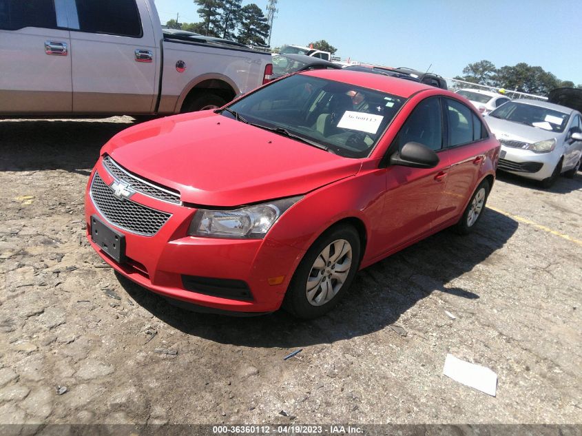 2014 CHEVROLET CRUZE LS - 1G1PA5SH2E7138609
