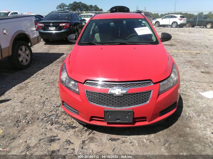 2014 CHEVROLET CRUZE LS - 1G1PA5SH2E7138609