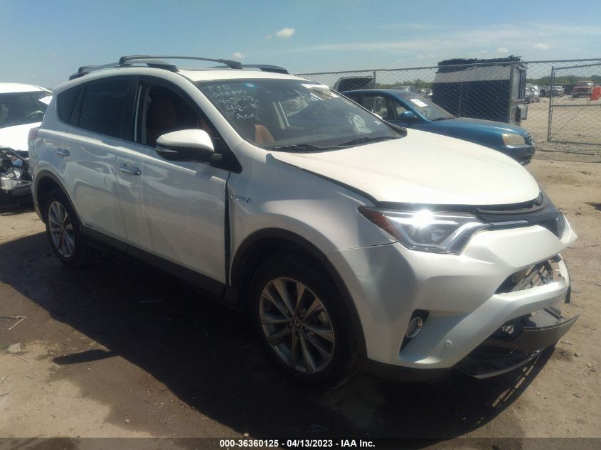 2016 TOYOTA RAV4 HYBRID LIMITED - JTMDJREV5GD029617