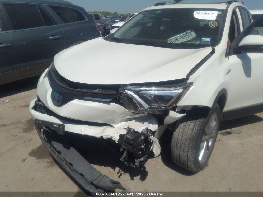 2016 TOYOTA RAV4 HYBRID LIMITED JTMDJREV5GD029617