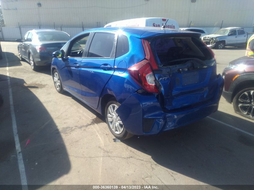 2015 HONDA FIT LX - 3HGGK5H57FM711689