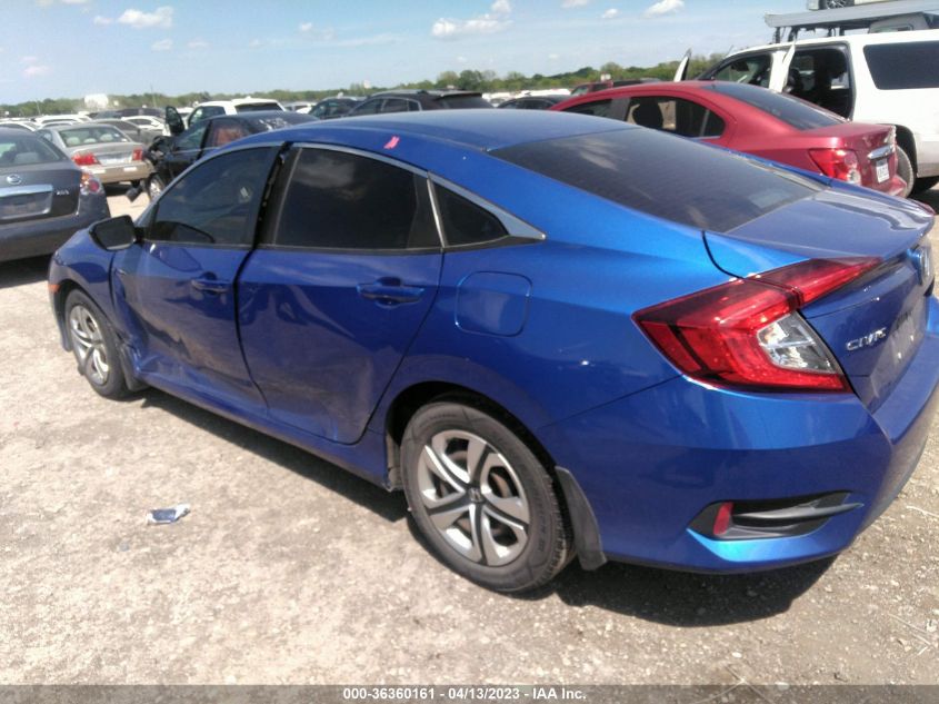 2017 HONDA CIVIC SEDAN LX - 19XFC2F55HE060083