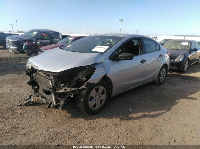 2016 KIA FORTE LX - KNAFK4A63G5617837