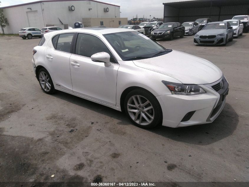2015 LEXUS CT 200H HYBRID - JTHKD5BH6F2229775