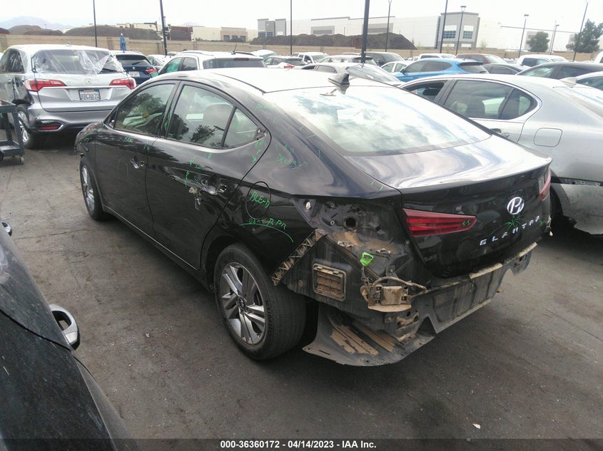VIN 5NPD84LF5LH527833 2020 HYUNDAI ELANTRA SEL
