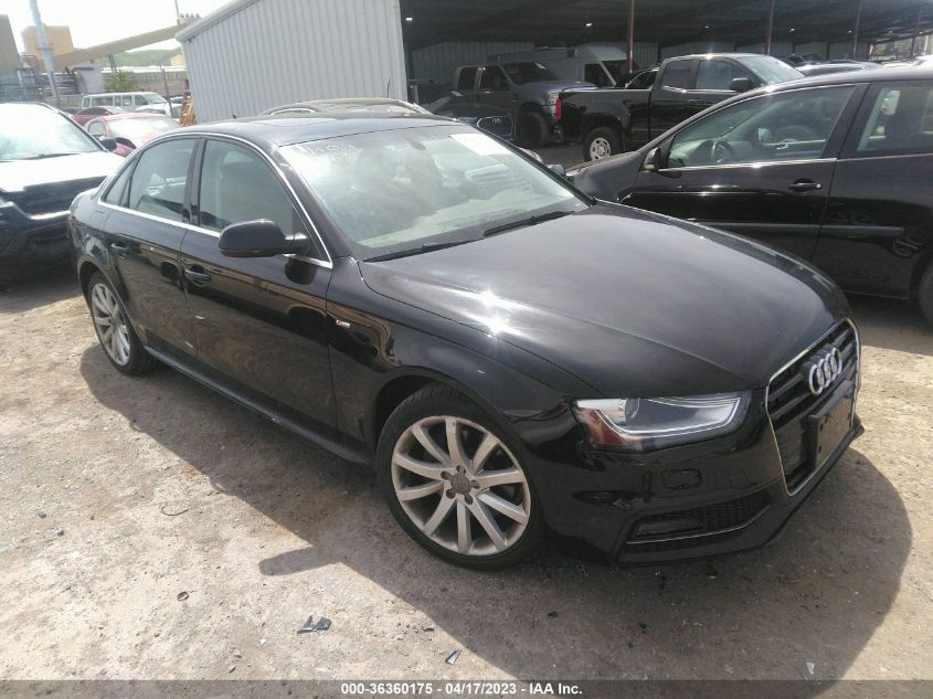 2014 AUDI A4 PREMIUM - WAUAFAFL7EN016035