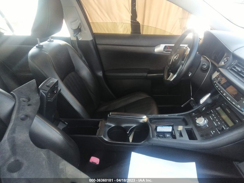 2013 LEXUS CT 200H HYBRID - JTHKD5BH2D2171211