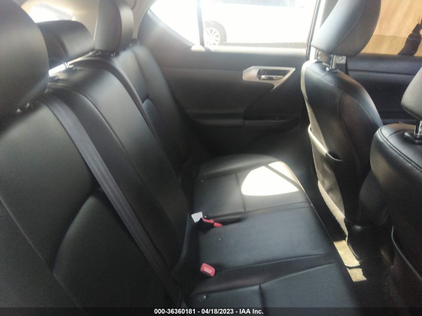 2013 LEXUS CT 200H HYBRID - JTHKD5BH2D2171211