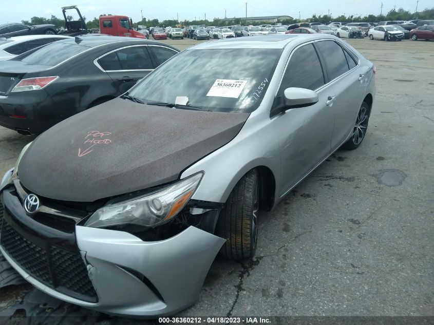 2015 TOYOTA CAMRY XLE/SE/LE/XSE - 4T1BF1FK7FU481464